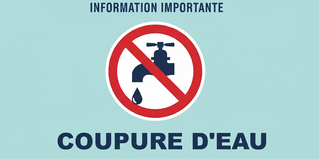 Coupure d’eau